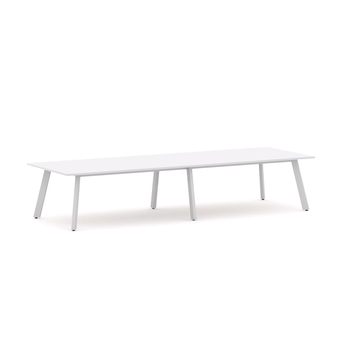 Flare Table 6-Leg — White, Studio White