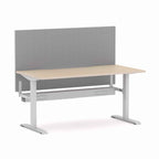 Klass Fixed Single Workstation with Edge25 Screen - alternate view, size or finish; optional items may be shown
