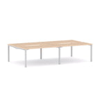 Axis Stretch 4-User Double-Sided Workstation - alternate view, size or finish; optional items may be shown