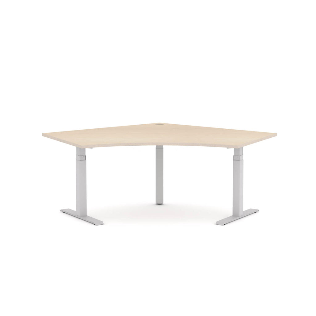 AgileMotion 3C/2M Electric 120° Workstation - alternate view, size or finish; optional items may be shown