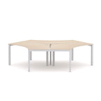 Axis 3-User 120° Workstation - alternate view, size or finish; optional items may be shown