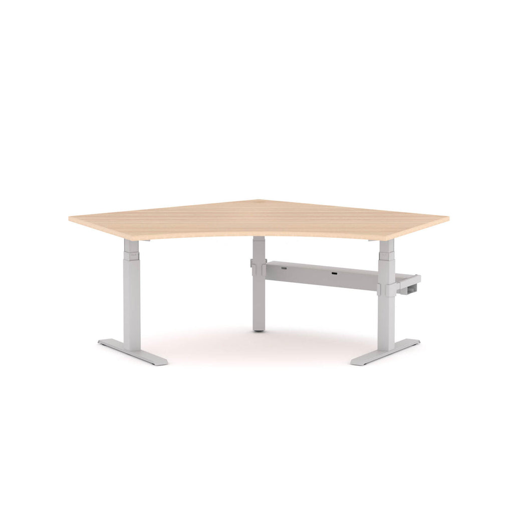 AgileMotion 3C/2M Electric 120° Workstation - alternate view, size or finish; optional items may be shown
