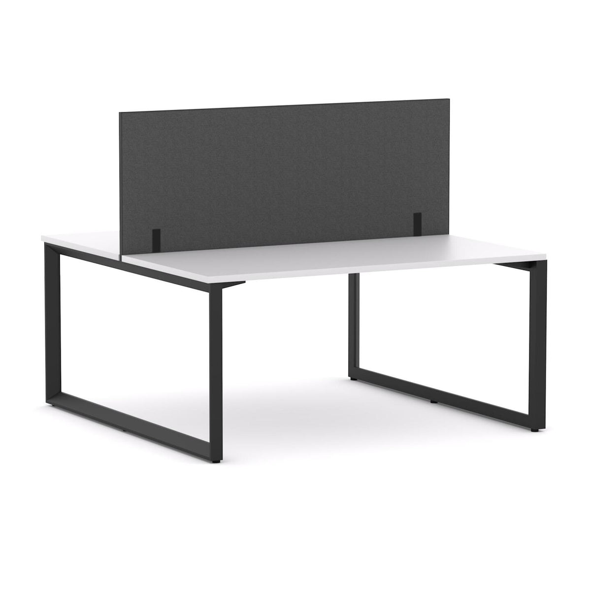 Anvil 2-User Double-Sided Workstation with Edge25 Screen - alternate view, size or finish; optional items may be shown