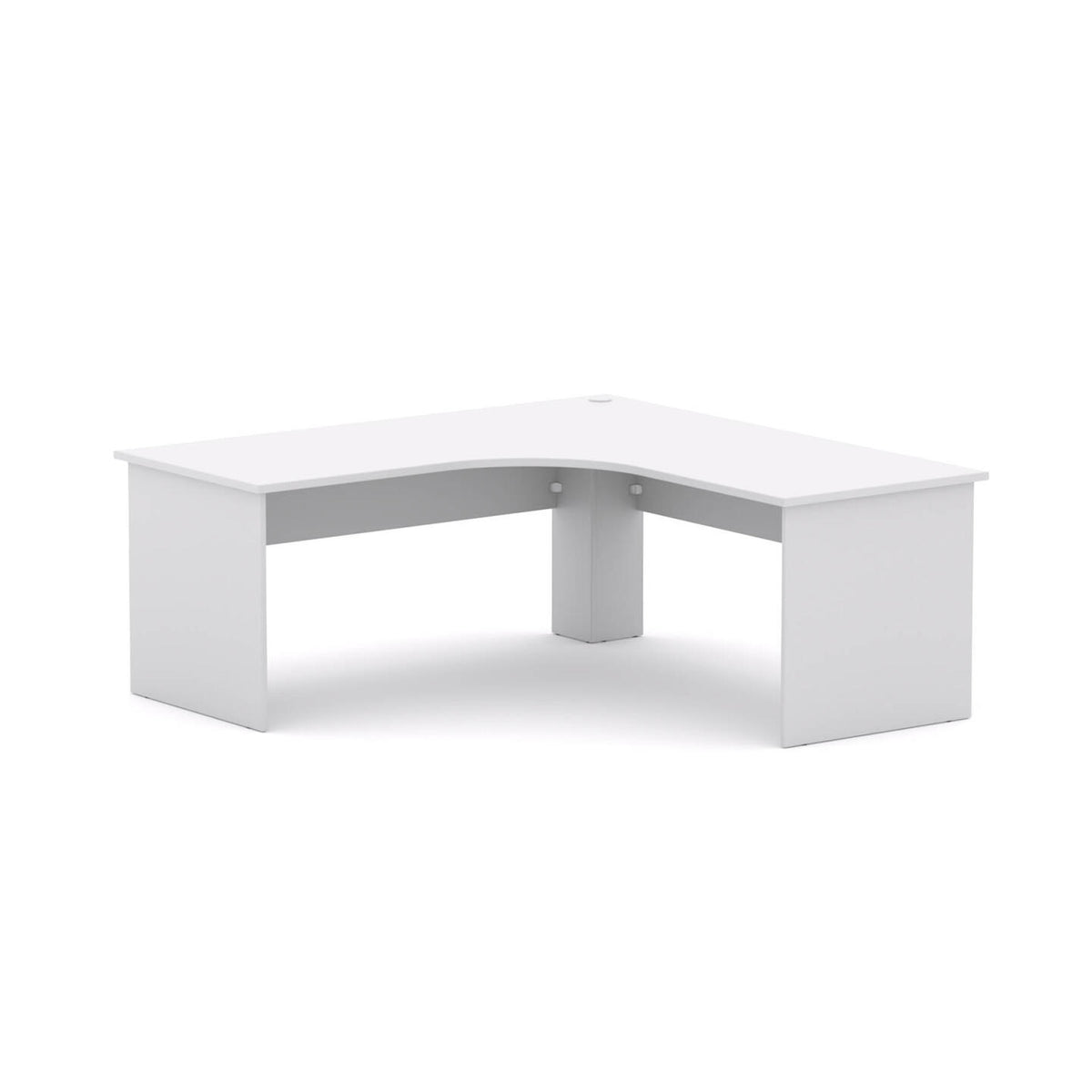 EkoSystem 90° Workstation – D750mm - alternate view, size or finish; optional items may be shown