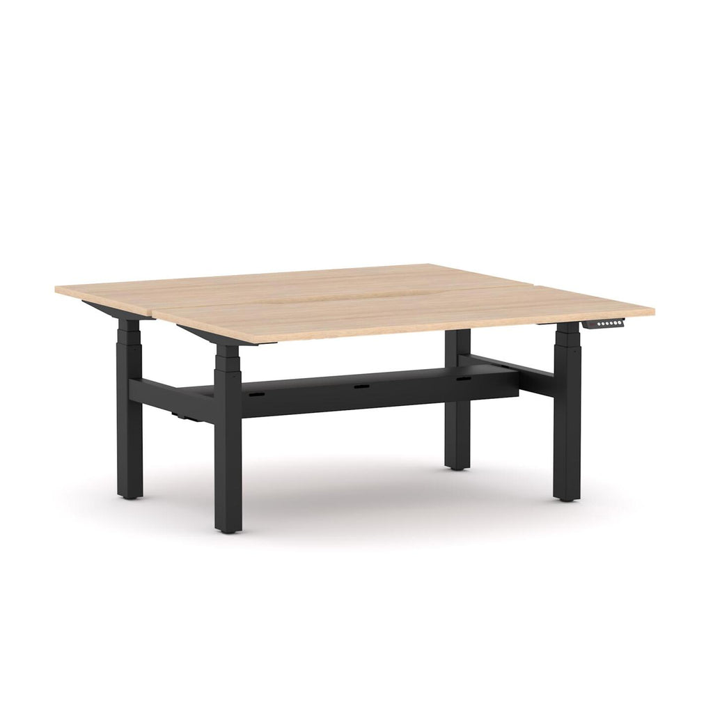 AgileMotion+ 3C/2M Electric Rectangle 2-Person DSD Workstation - alternate view, size or finish; optional items may be shown
