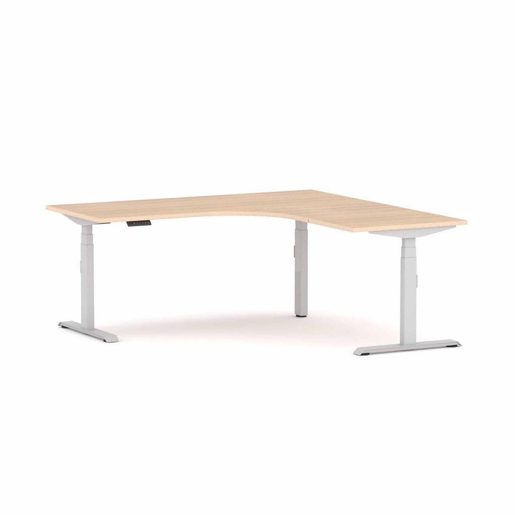 Klass 3C/2M Electric 90° Workstation - alternate view, size or finish; optional items may be shown