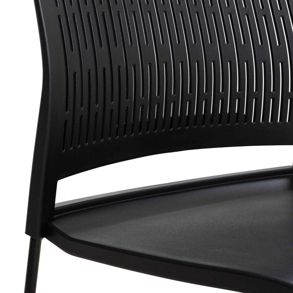 Stax Sled Chair - alternate view, size or finish; optional items may be shown