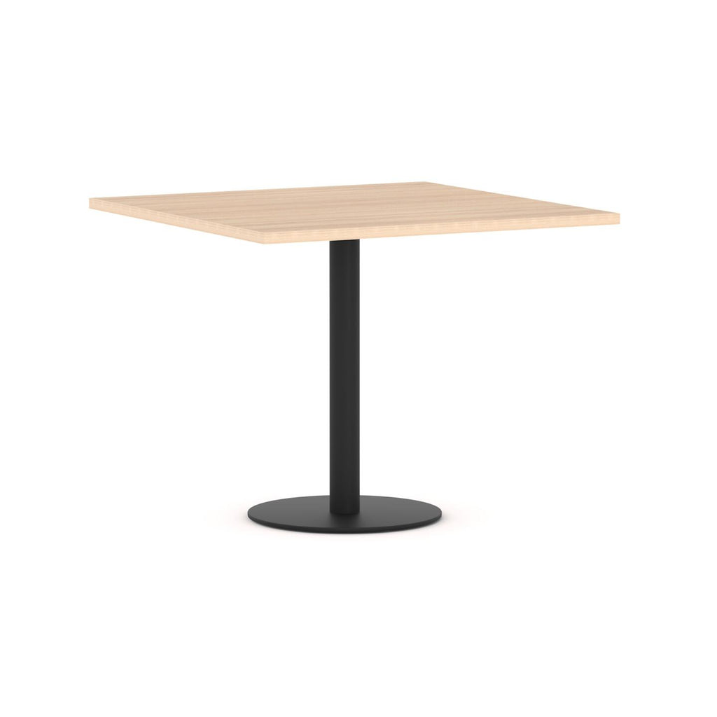 Disc Meeting Table — Black, New Oak Ravine
