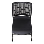 Stax Sled Chair - alternate view, size or finish; optional items may be shown