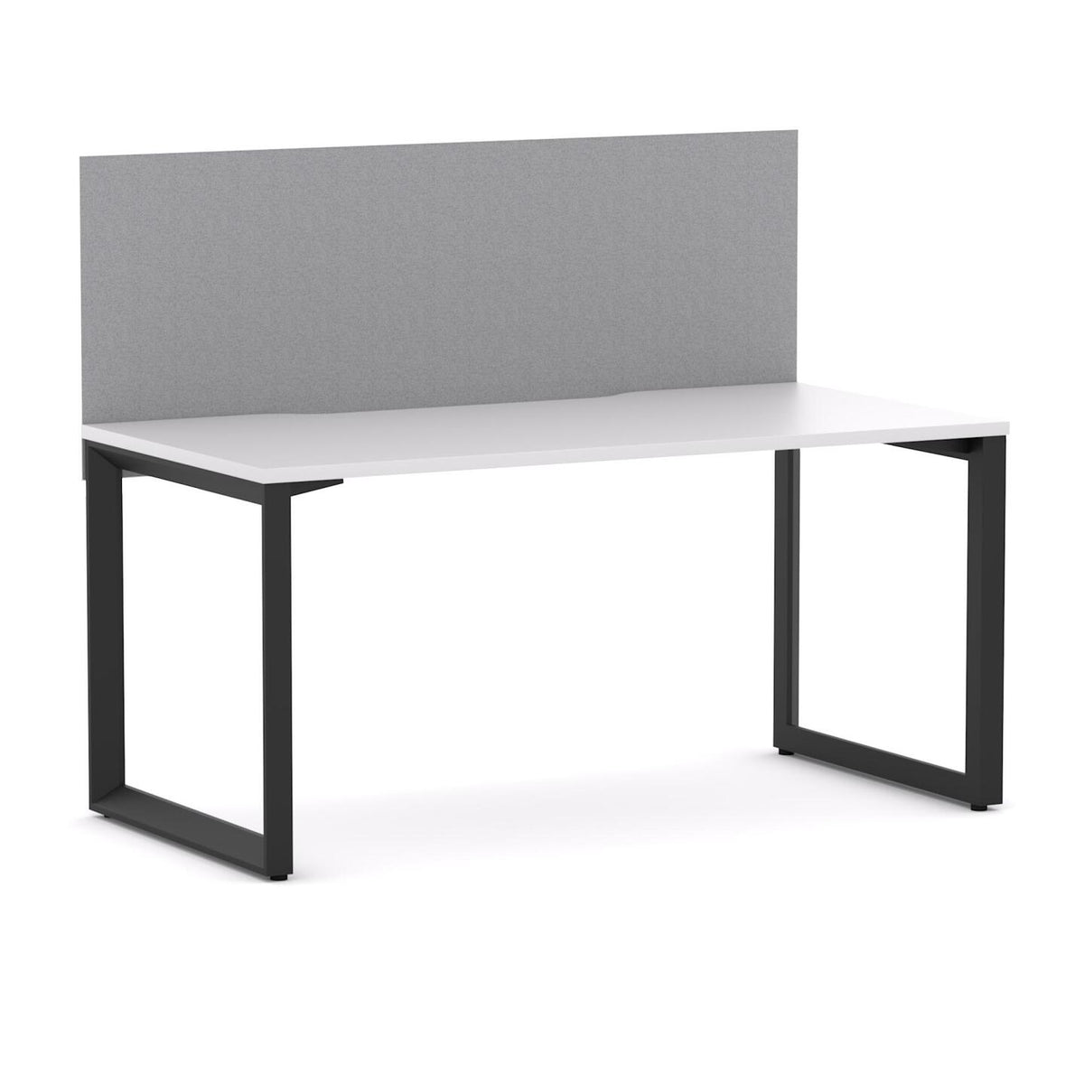 Anvil Single Workstation with Edge25 Screen - alternate view, size or finish; optional items may be shown
