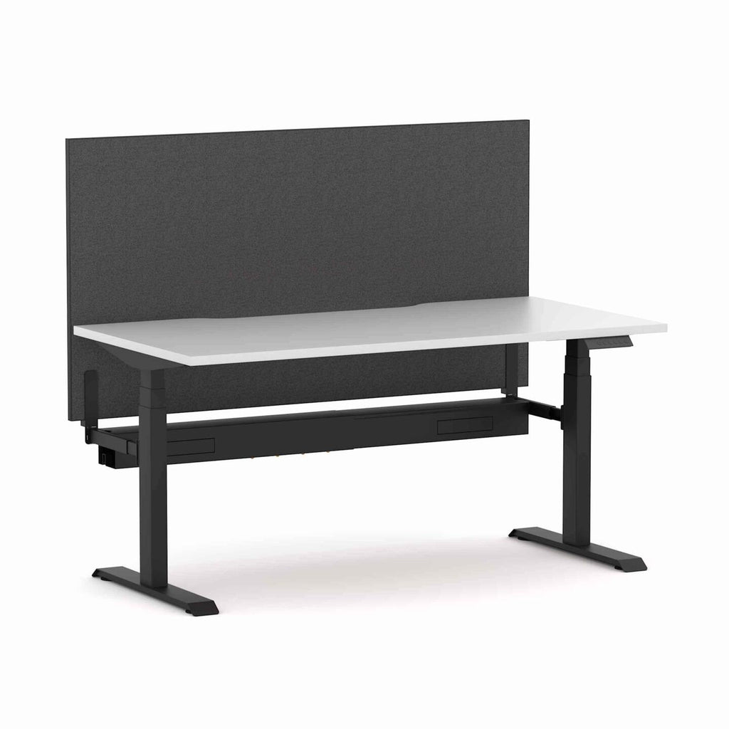 Klass 3C/2M Electric Single Workstation with Edge25 Screen - alternate view, size or finish; optional items may be shown