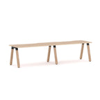 Plantation 2-User Single-Sided Workstation - alternate view, size or finish; optional items may be shown