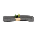 Grove Sofa Configuration 3 — Ash Grey #041