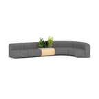 Grove Sofa Configuration 3 — Ash Grey #041