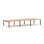 Axis Stretch 6-User Double-Sided Workstation - alternate view, size or finish; optional items may be shown