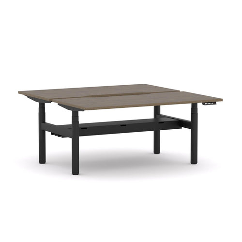 AgileMotion+ 3C/2M Electric Round 2-Person DSD Workstation - alternate view, size or finish; optional items may be shown