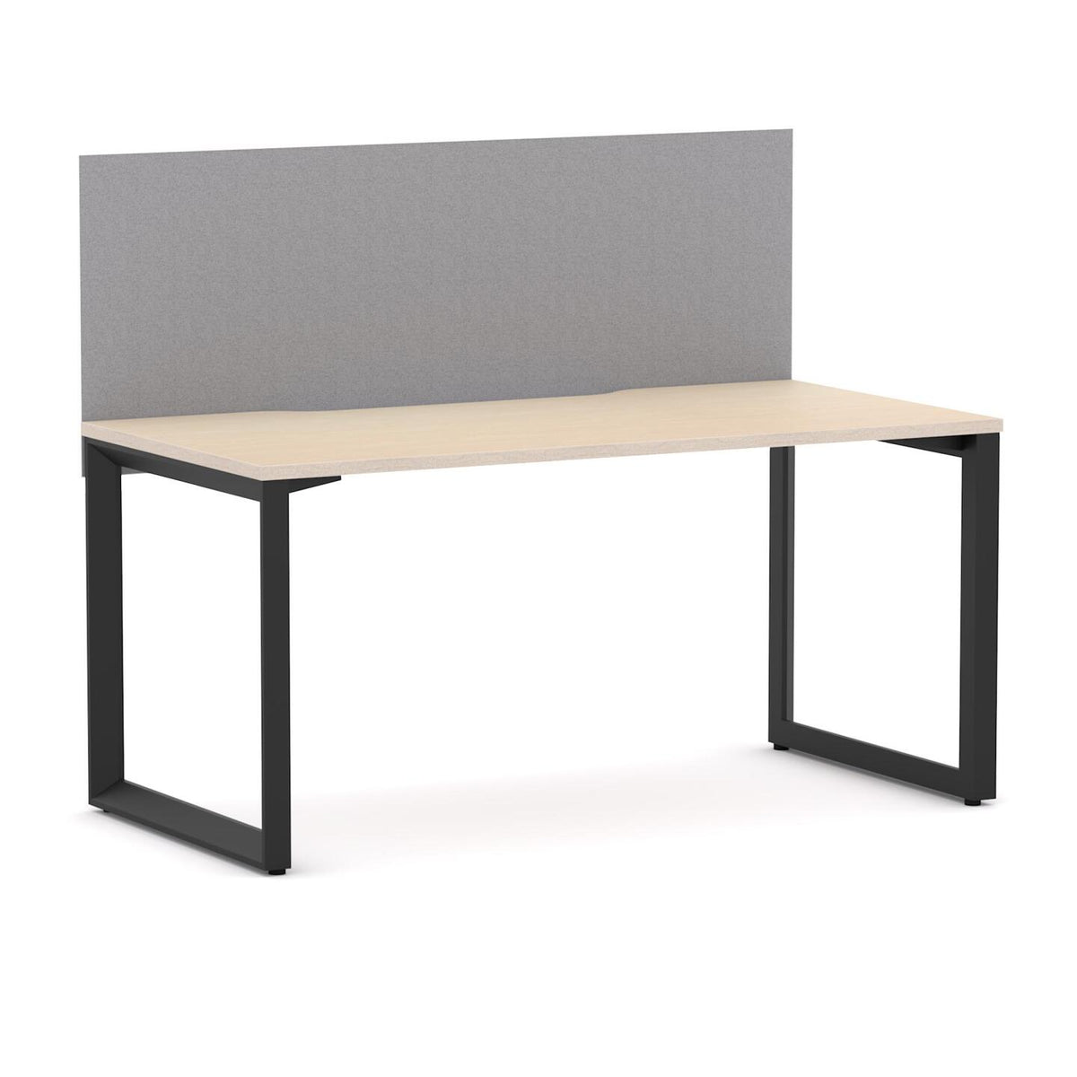 Anvil Single Workstation with Edge25 Screen - alternate view, size or finish; optional items may be shown