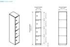 Knox Four-Door Locker - alternate view, size or finish; optional items may be shown