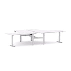 Agile 2C/1M Electric 2-Person 90° Workstation - alternate view, size or finish; optional items may be shown