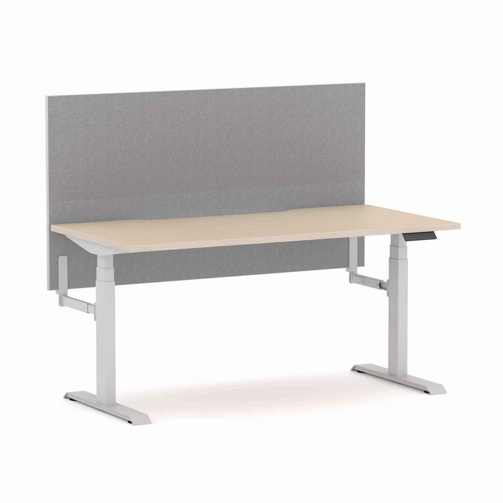 Klass 3C/2M Electric Single Workstation with Edge25 Screen - alternate view, size or finish; optional items may be shown