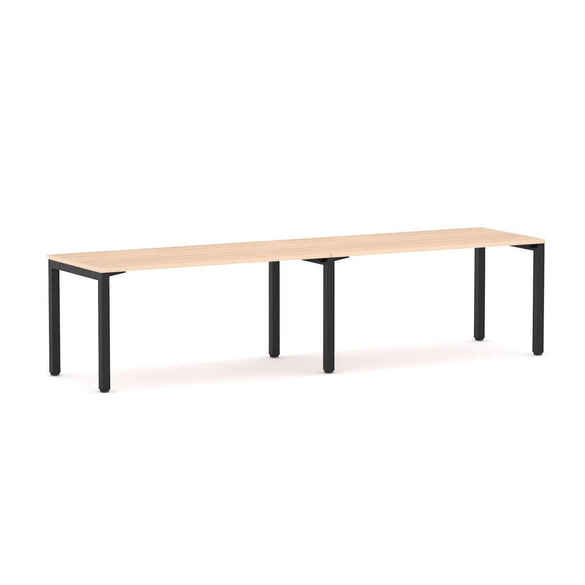 Axis 2-User Single-Sided Workstation - alternate view, size or finish; optional items may be shown