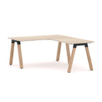 Plantation Single Workstation with Return - alternate view, size or finish; optional items may be shown