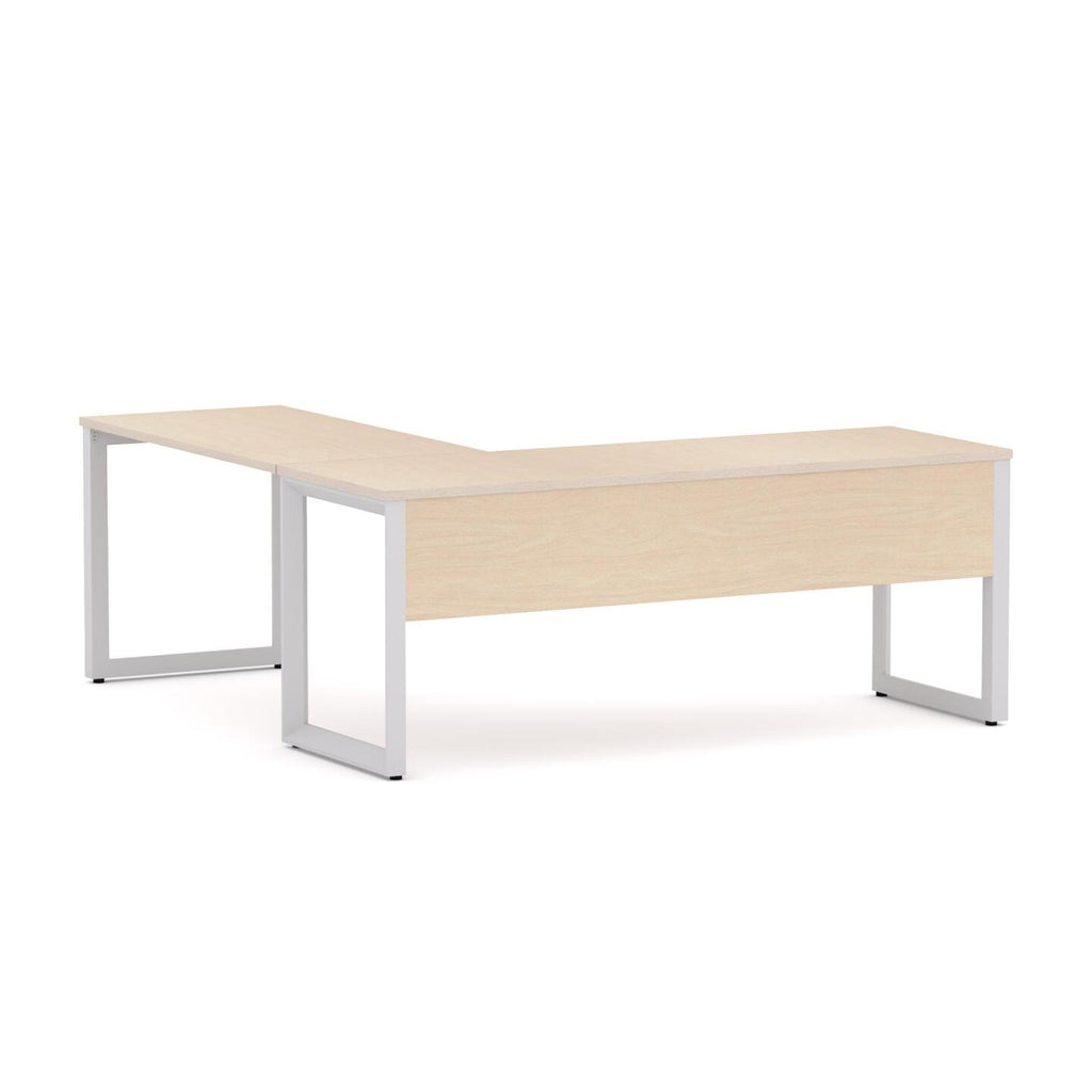 Anvil Single Workstation with Return and Modesty - alternate view, size or finish; optional items may be shown