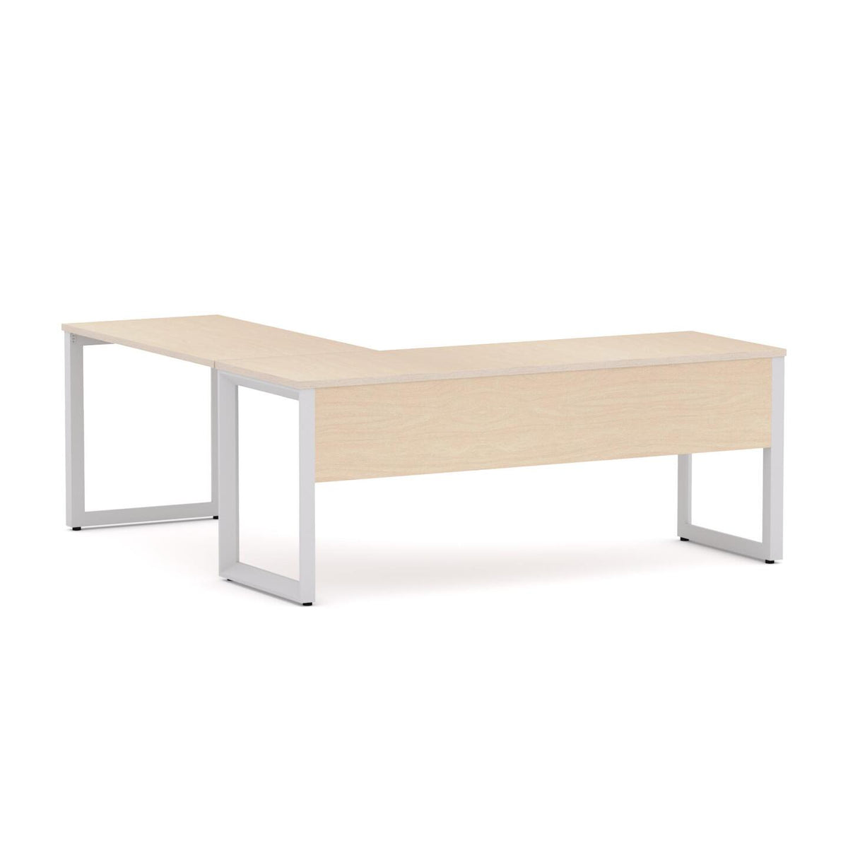 Anvil Single Workstation with Return and Modesty - alternate view, size or finish; optional items may be shown