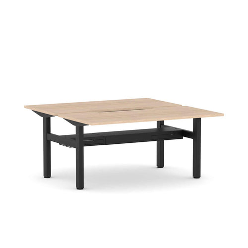Klass Fixed 2-User Double-Sided Workstation - alternate view, size or finish; optional items may be shown