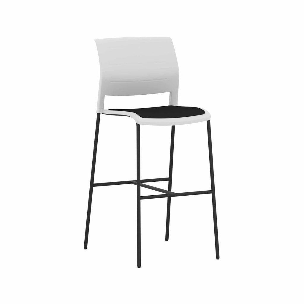 Game Chair Barstool with Seat Pad - alternate view, size or finish; optional items may be shown