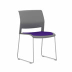 Game Chair Sled – Fully Upholstered - alternate view, size or finish; optional items may be shown
