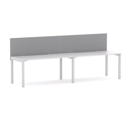 Axis 2-User Single-Sided Workstation with Edge25 Screen - alternate view, size or finish; optional items may be shown