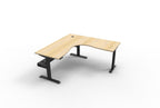 Boost+ Electric Height Adjustable Corner Workstation - Framed Screen Options - configuration image