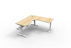 Boost+ Electric Height Adjustable Corner Workstation - Framed Screen Options - configuration image