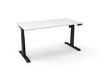 Boost Light Electric Height Adjustable Single Sided Workstation - Framed Screen Options - configuration image