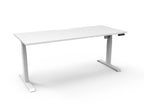 Boost Light Electric Height Adjustable Single Sided Workstation - Framed Screen Options - configuration image
