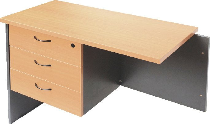 Rapid Worker Fixed Pedestal - colour or drawer option
