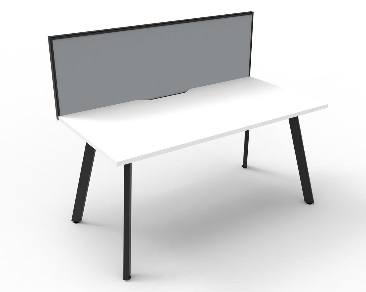 Eternity Single Sided Workstation - Framed Screen - hover image