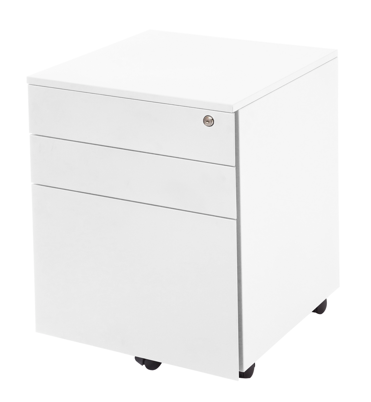 GO Steel 3 Drawer Mobile Pedestal - colour or drawer option
