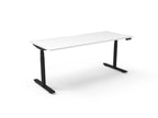 Halo+ Electric Height Adjustable Single Sided Workstation - Framed Screen Options - configuration image