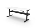 Halo+ Electric Height Adjustable Single Sided Workstation - Framed Screen Options - configuration image