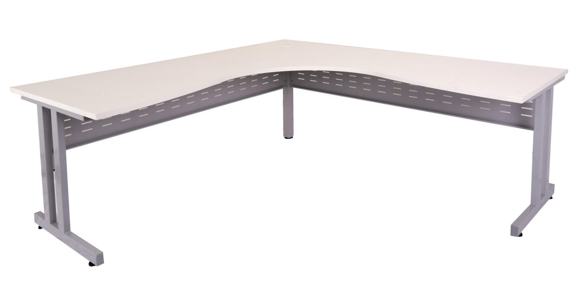Rapid Span C Leg Corner Workstation - hover image