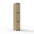 3 Door Melamine Locker