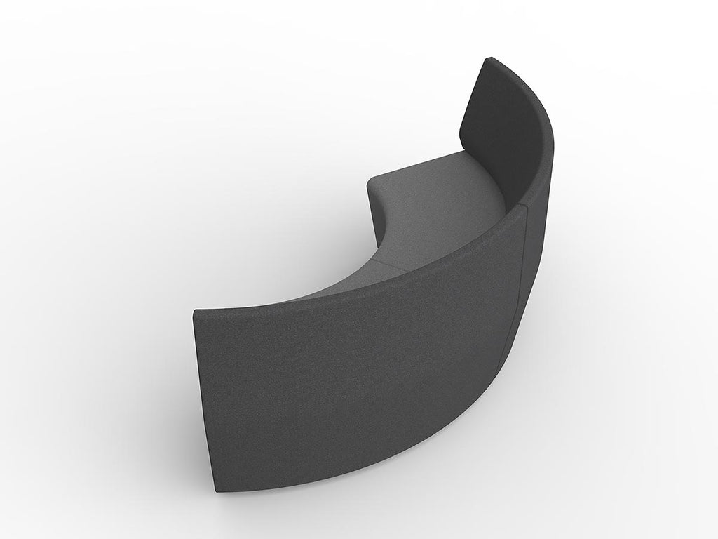 Motion Arc 2 Charcoal/Stone - alternate view or finish; optional furnishings may be shown