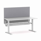 Klass Fixed Single Workstation with Edge25 Screen - alternate view, size or finish; optional items may be shown