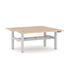 AgileMotion+ 3C/2M Electric Rectangle 2-Person DSD Workstation - alternate view, size or finish; optional items may be shown