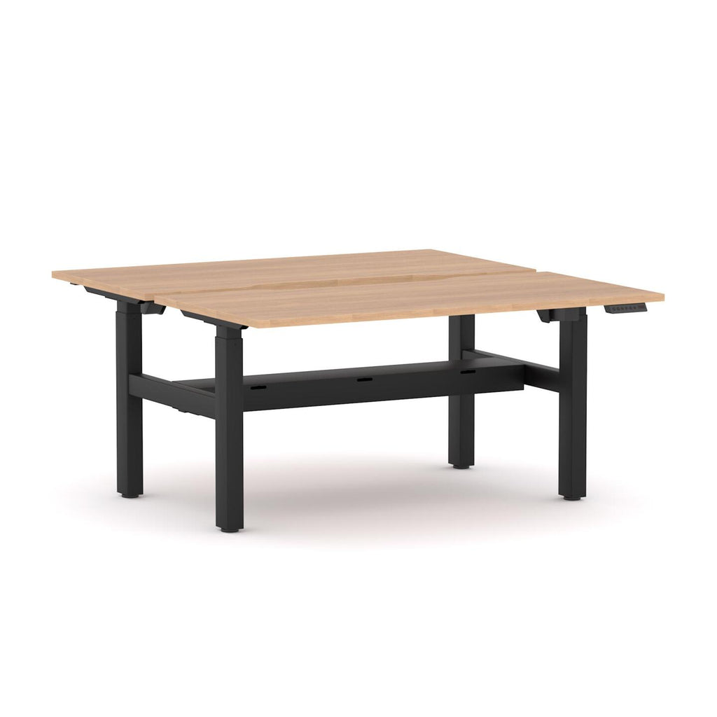 Agile 2C/1M Electric 2-Person DSD Workstation - alternate view, size or finish; optional items may be shown