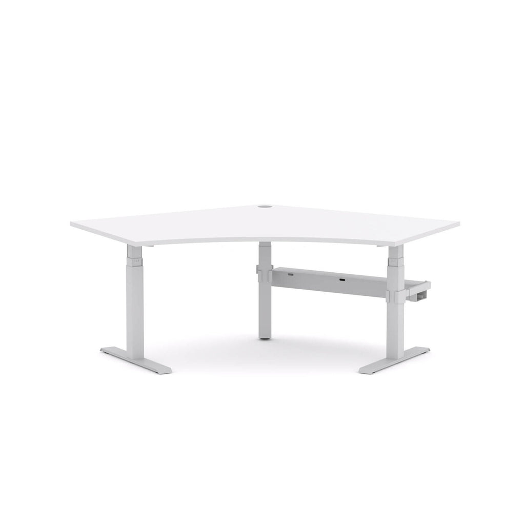 AgileMotion 3C/2M Electric 120° Workstation - alternate view, size or finish; optional items may be shown