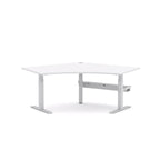 AgileMotion 3C/2M Electric 120° Workstation - alternate view, size or finish; optional items may be shown