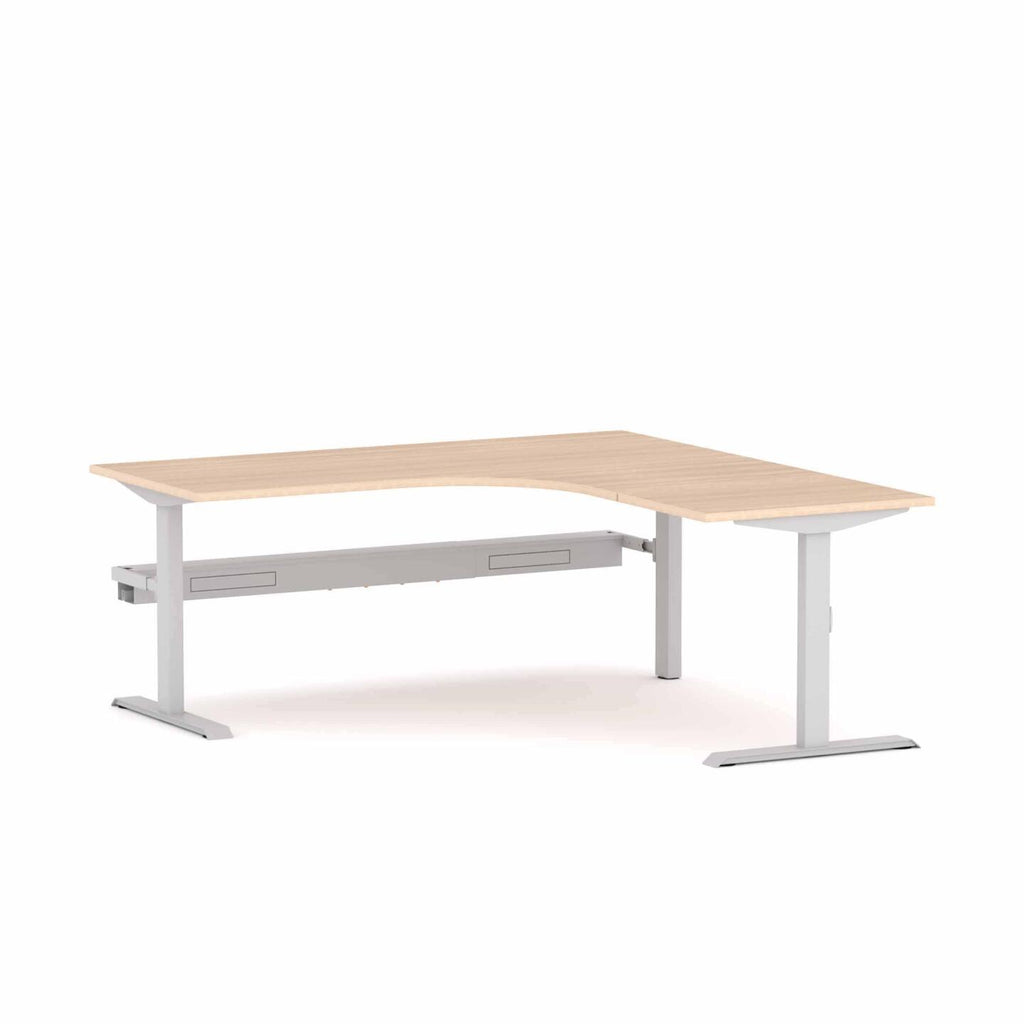 Klass Fixed 90° Workstation - alternate view, size or finish; optional items may be shown